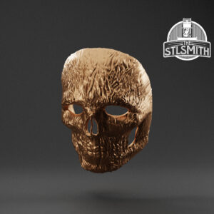 dark mask render bronze
