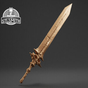 dark sword render bronze