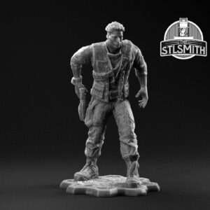 del outsider render bw