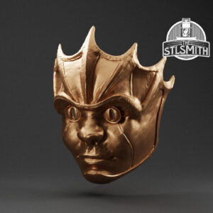 devilfoil mask render bronze