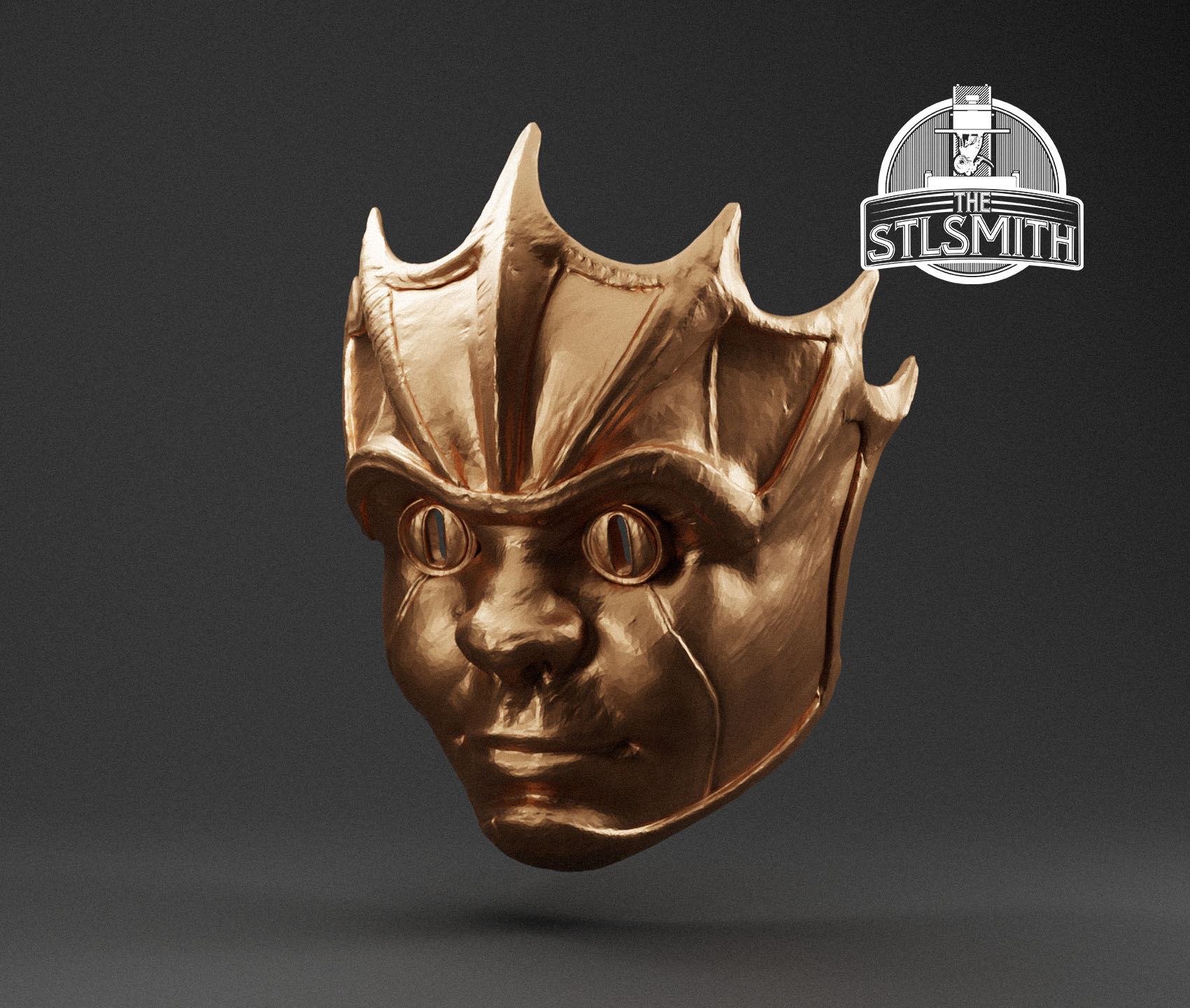 devilfoil mask render bronze devilfoil mask render bronze