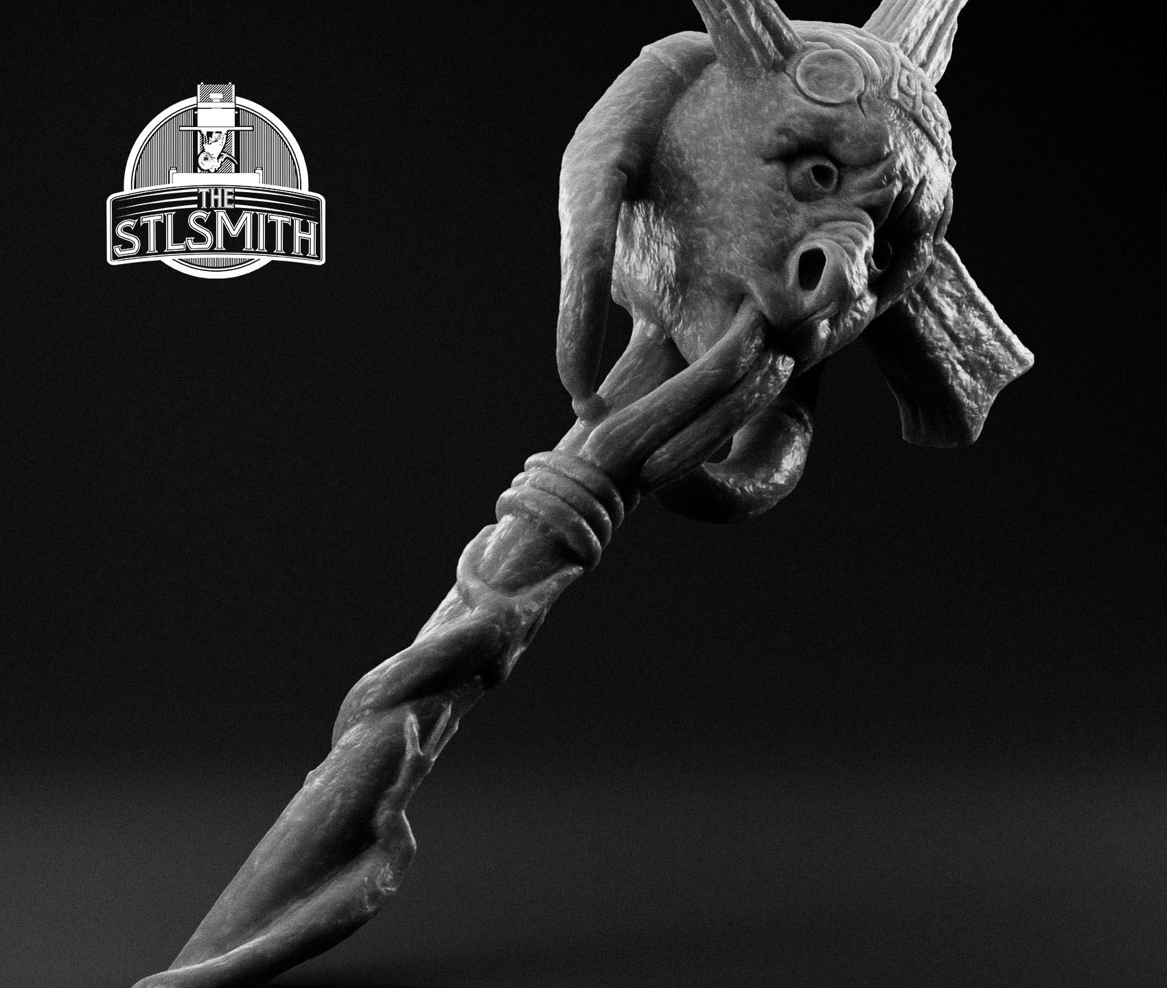 devil's weeping polehammer render bw02 devil's weeping polehammer render bw02