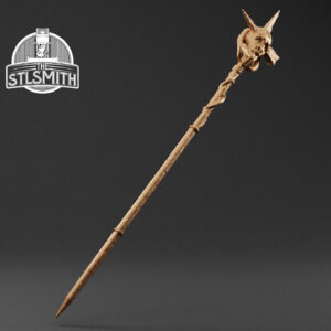 devil's weeping polehammer render bronze