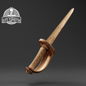 divine razor render bronze