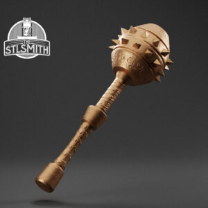 dollmaster's mace render bronze