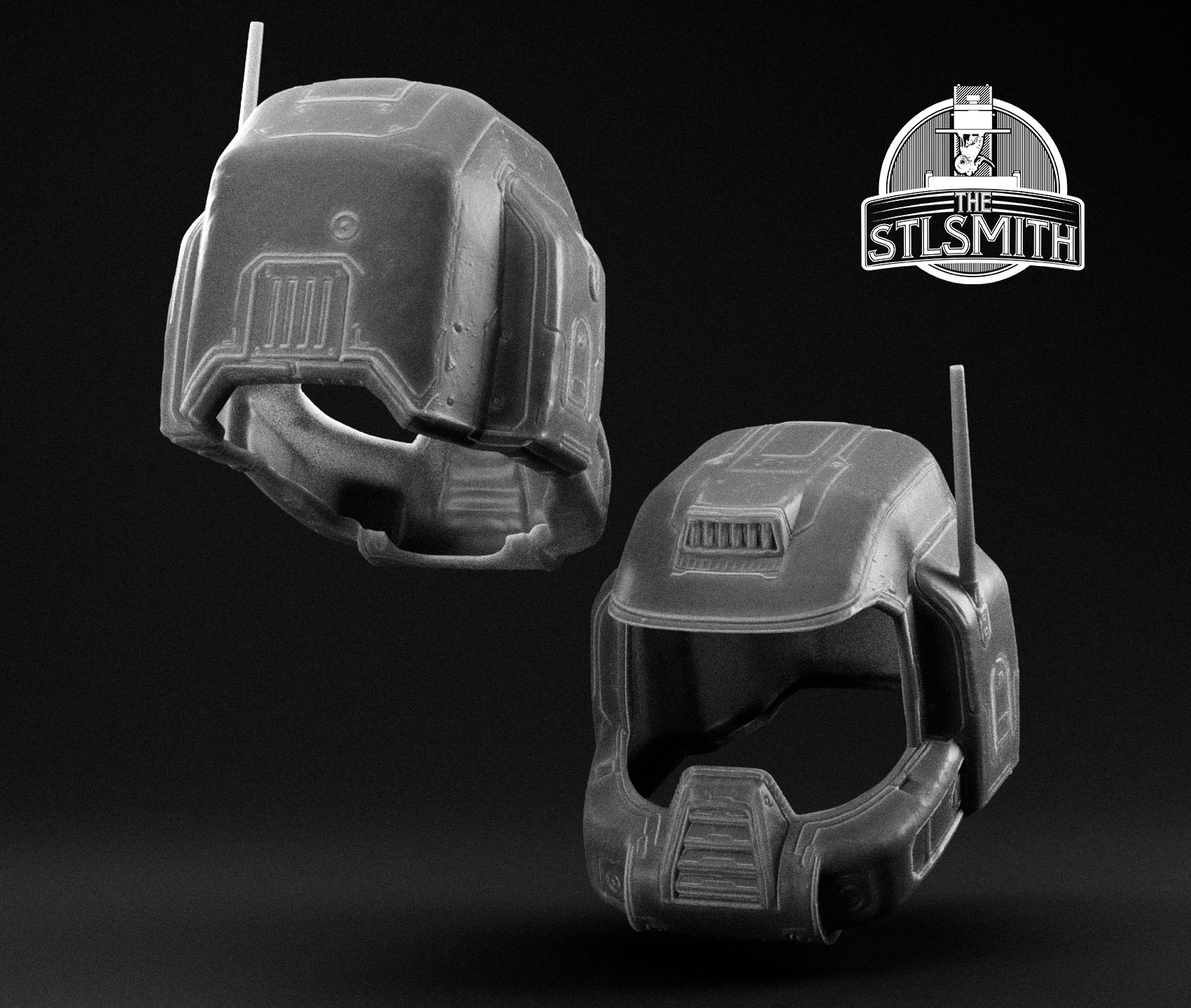 doom 64 marine helmet render bw doom 64 marine helmet render bw