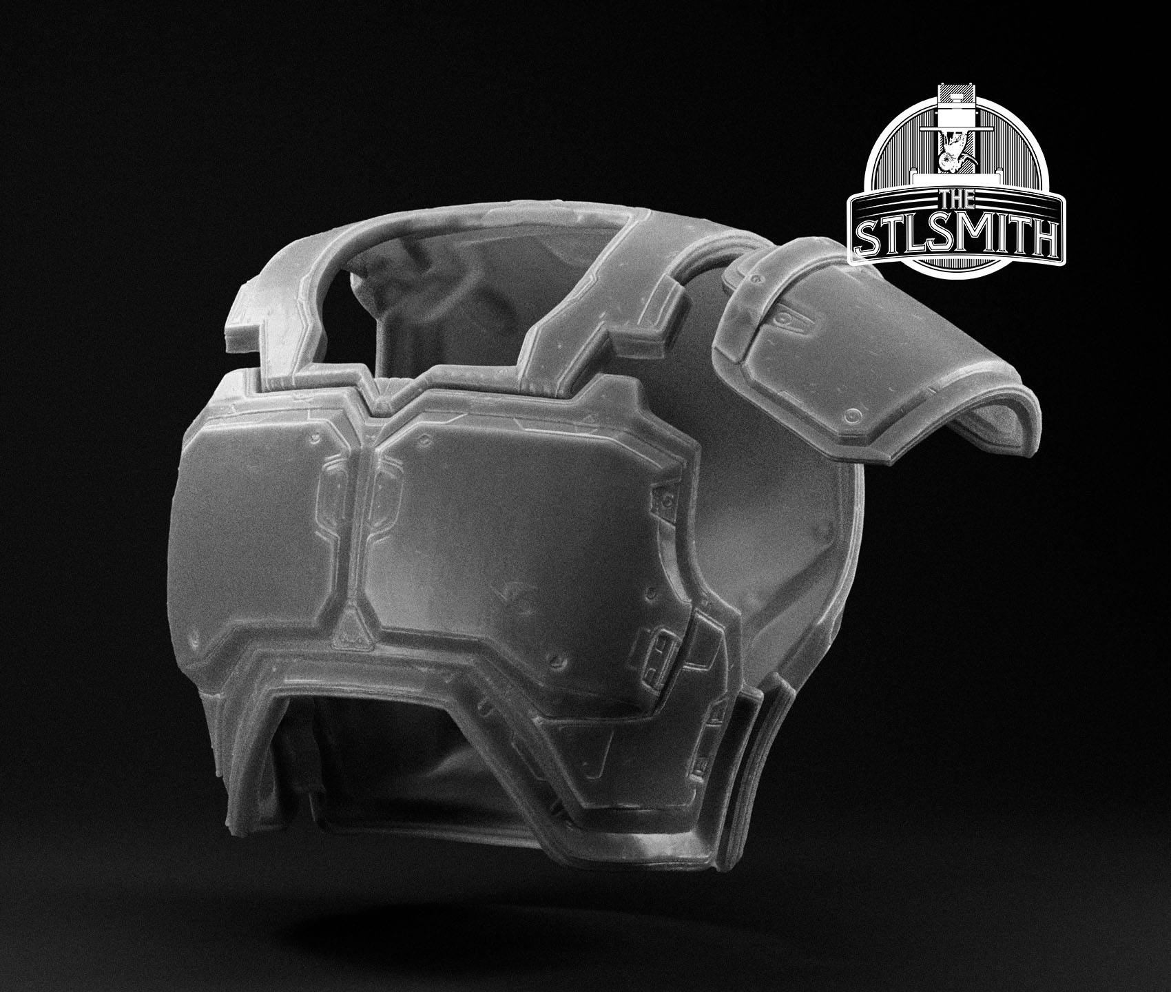 doom 64 marine render bw 01 doom 64 marine render bw 01