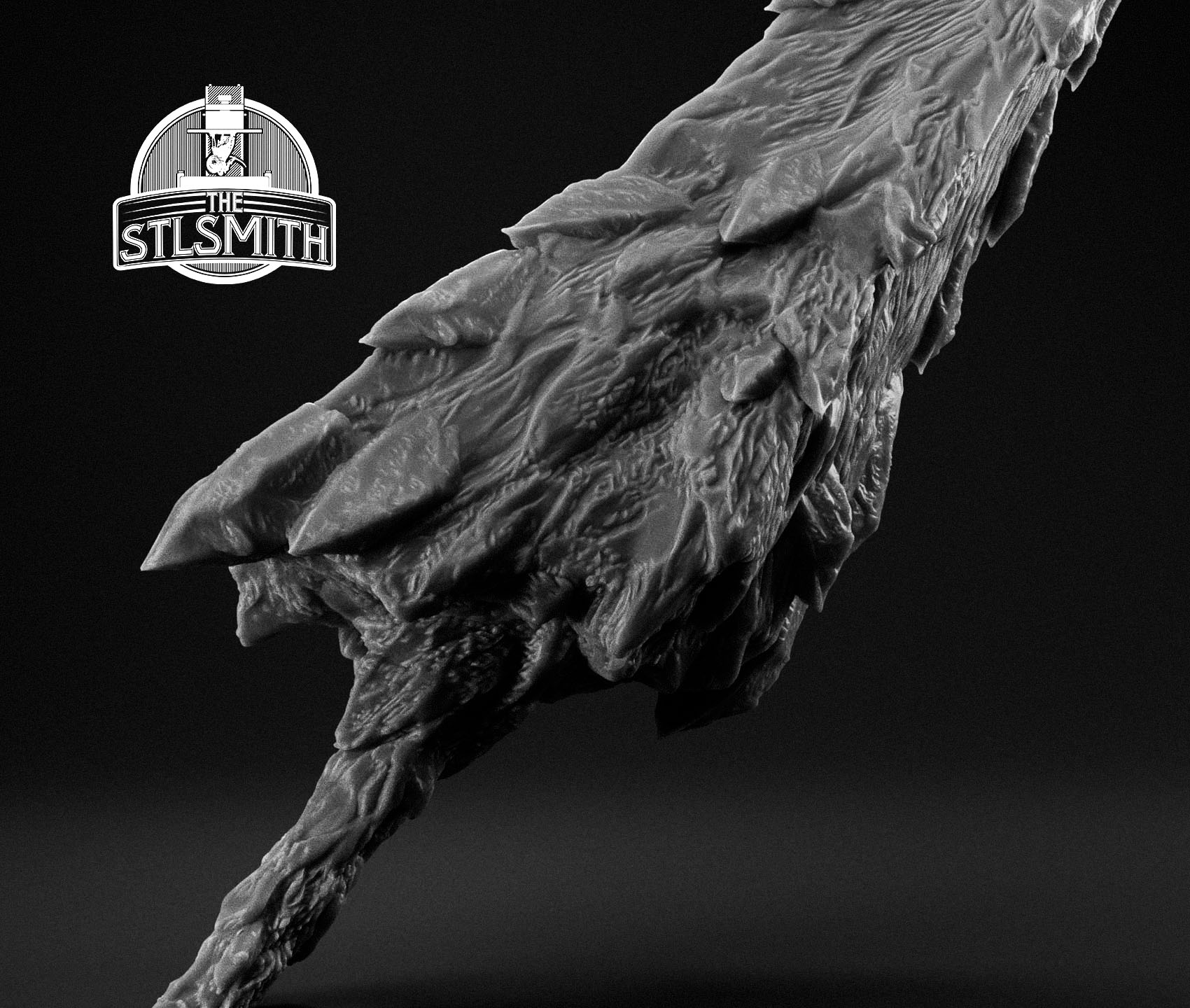 dragon king's cragblade render bw 02 dragon king's cragblade render bw 02