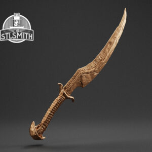dragon priest dagger render bronze