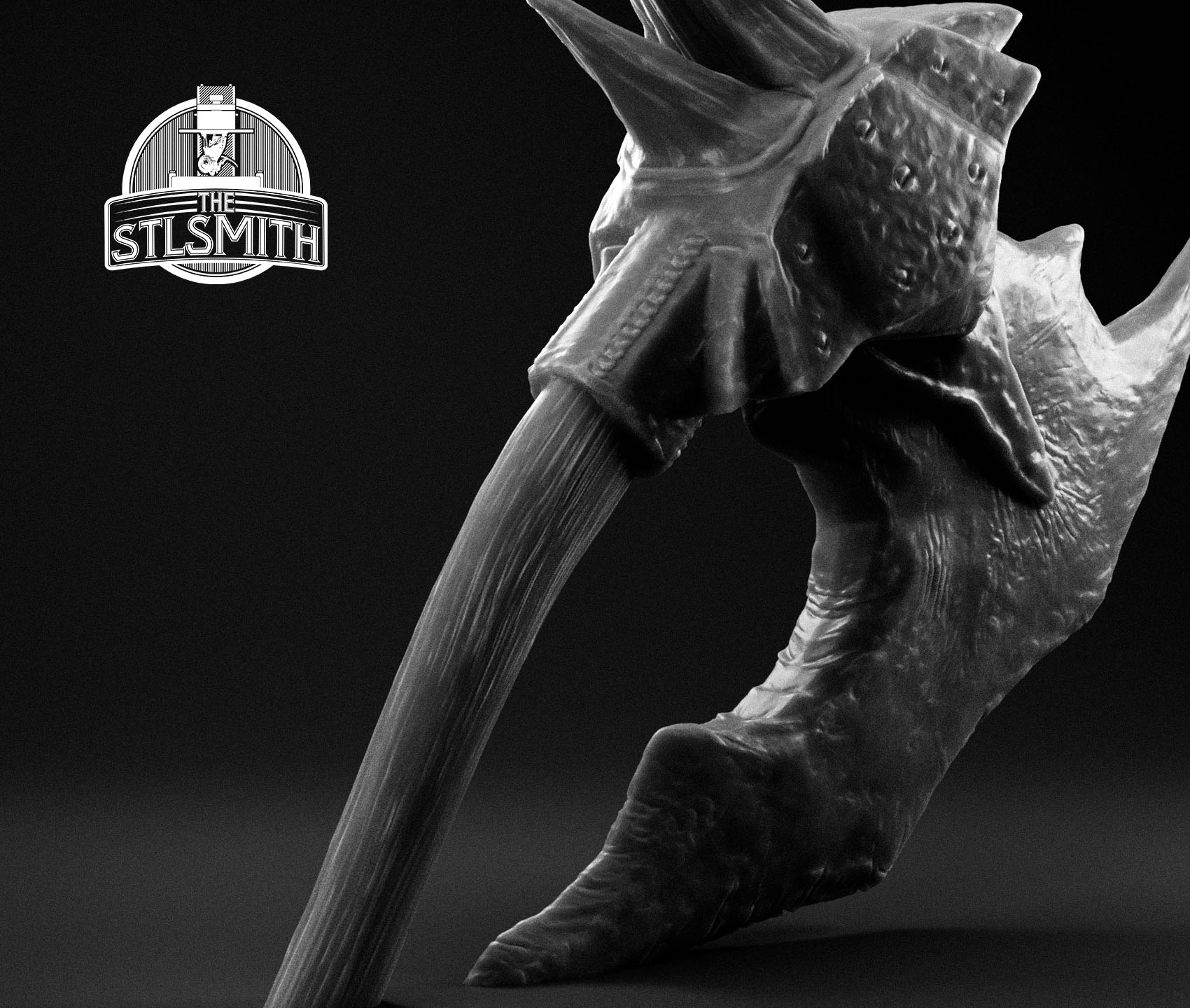 dragonbone battleaxe render bw 02 dragonbone battleaxe render bw 02