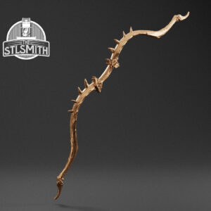 dragonbone bow render bronze