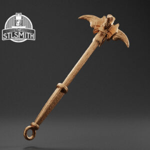 dragonbone mace render bronze
