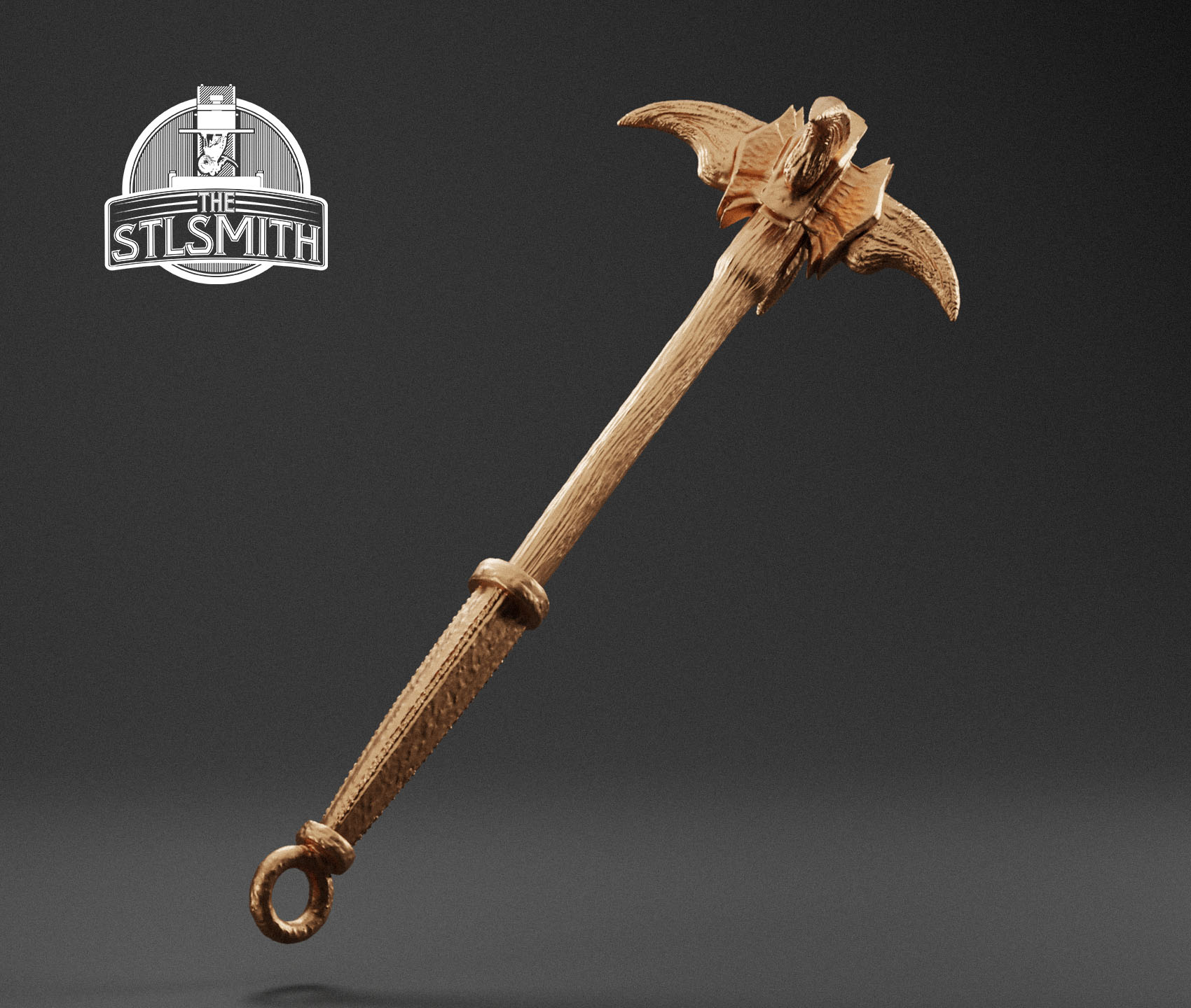 dragonbone mace render bronze dragonbone mace render bronze