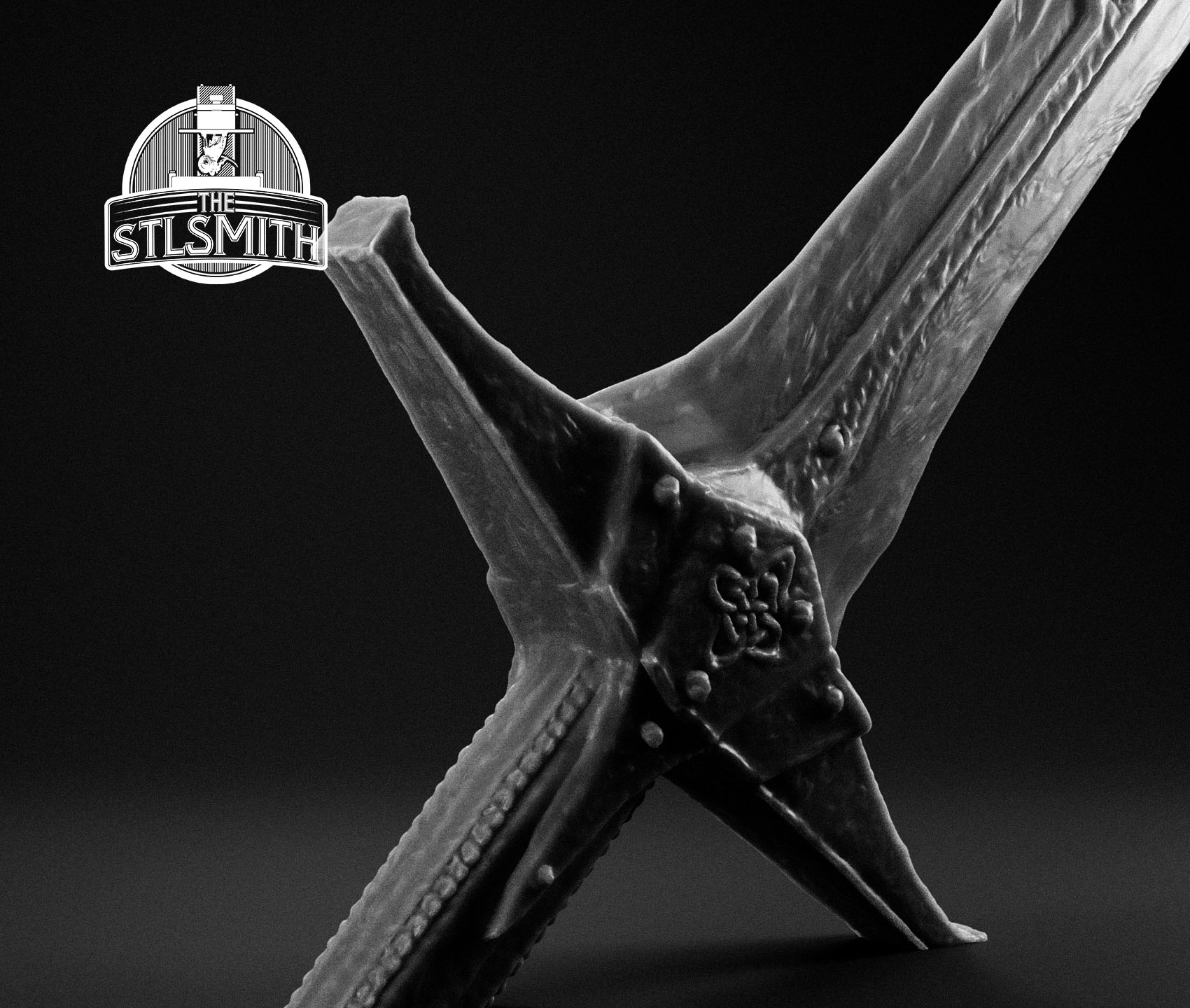 dragonbone sword render bw 02 dragonbone sword render bw 02