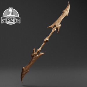 dragonrider twinblade render bronze
