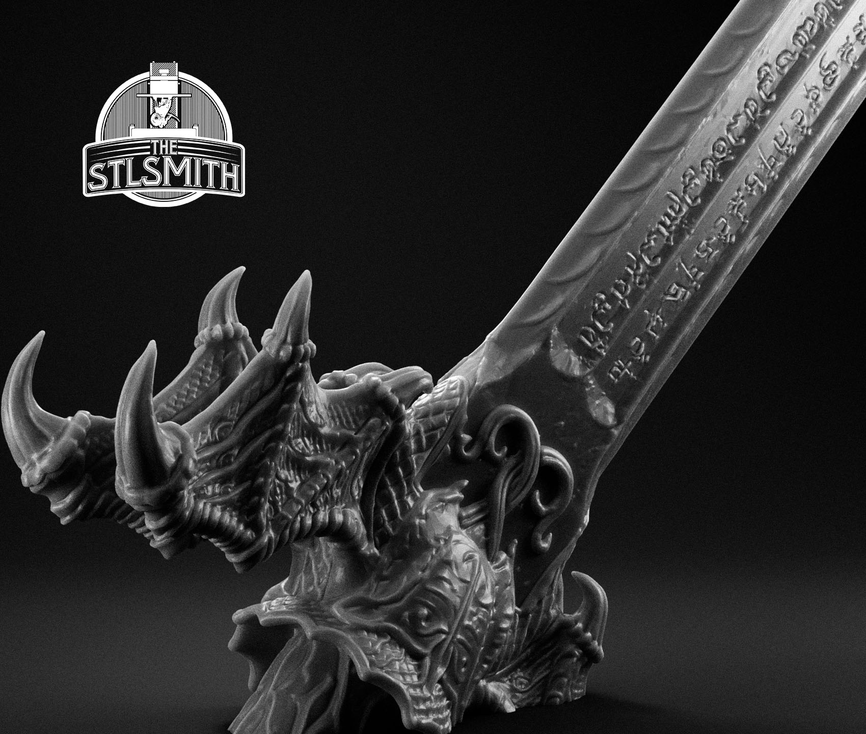 dragon's dogma 02 render bw dragon's dogma 02 render bw