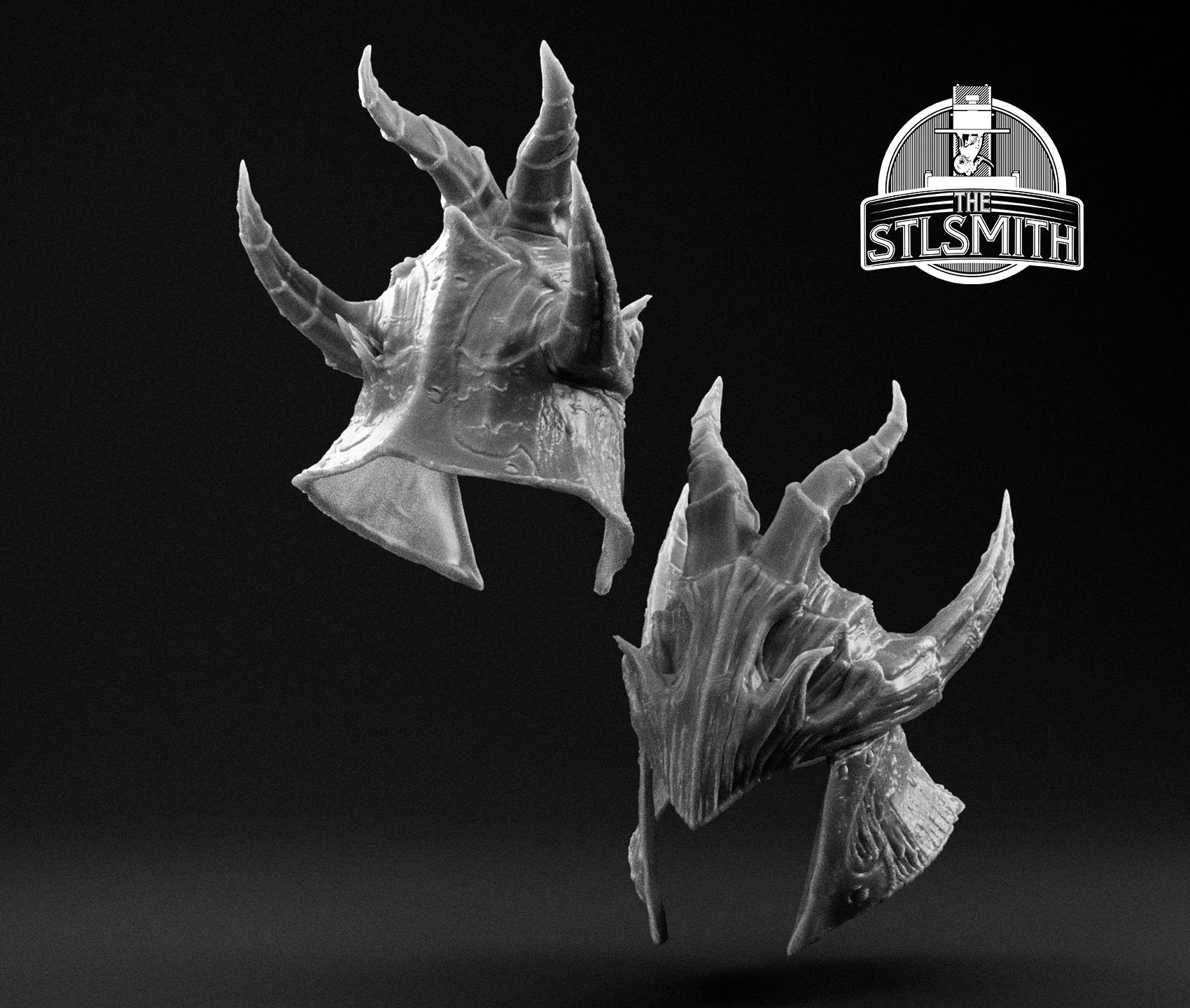 dragonscale helmet render bw dragonscale helmet render bw