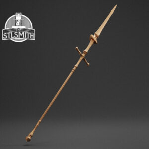 dragonslayer spear render bronze