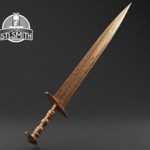 drakekeeper's sword render bronze
