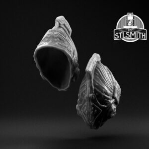drone bolter helmet render bw
