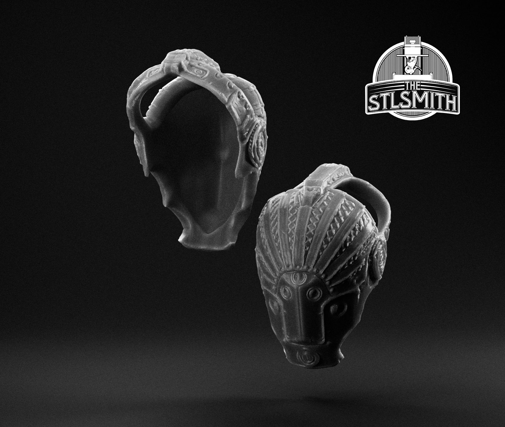 drone savage rupture helmet render bw drone savage rupture helmet render bw