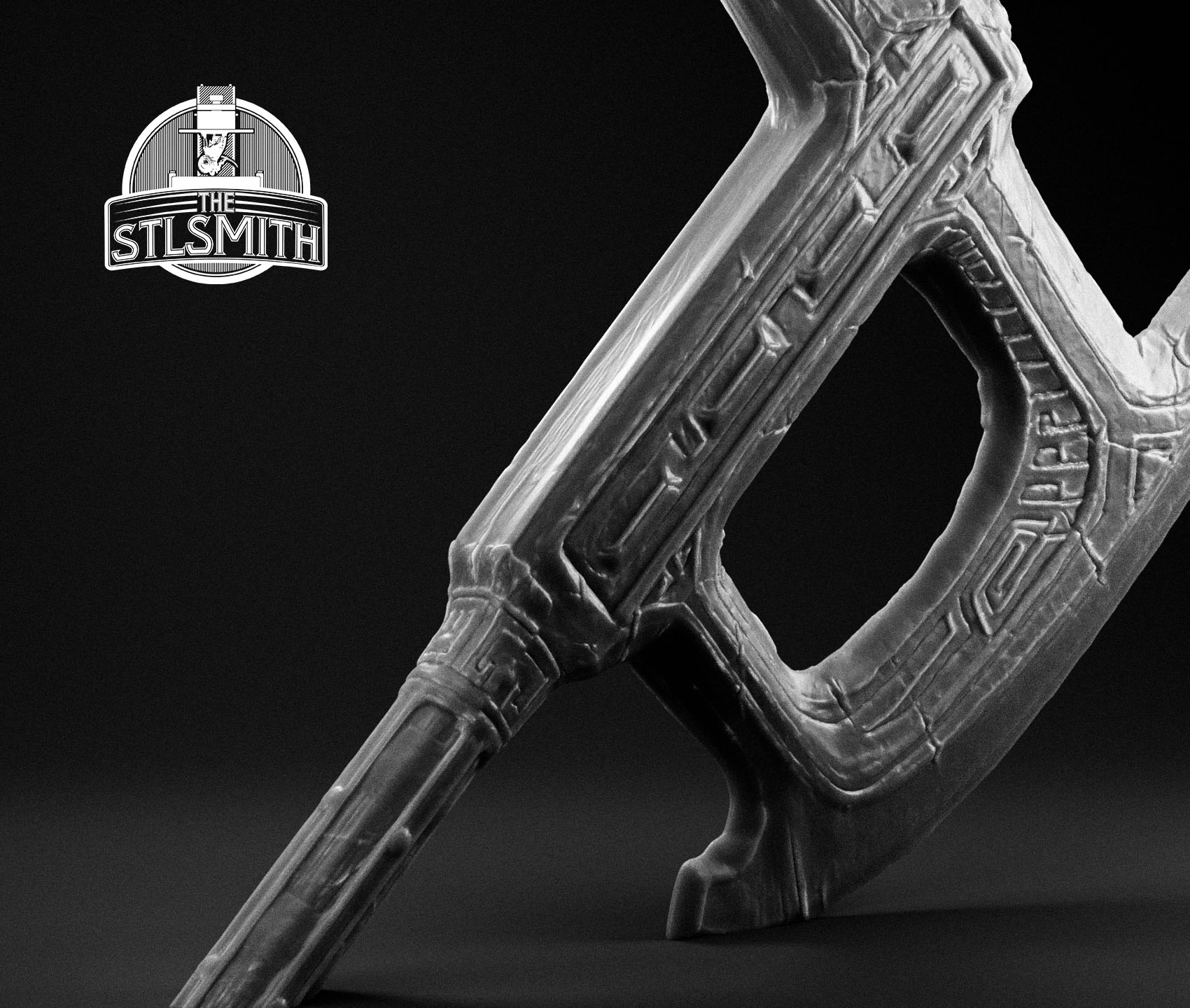 dwarven battleaxe render bw 02 dwarven battleaxe render bw 02