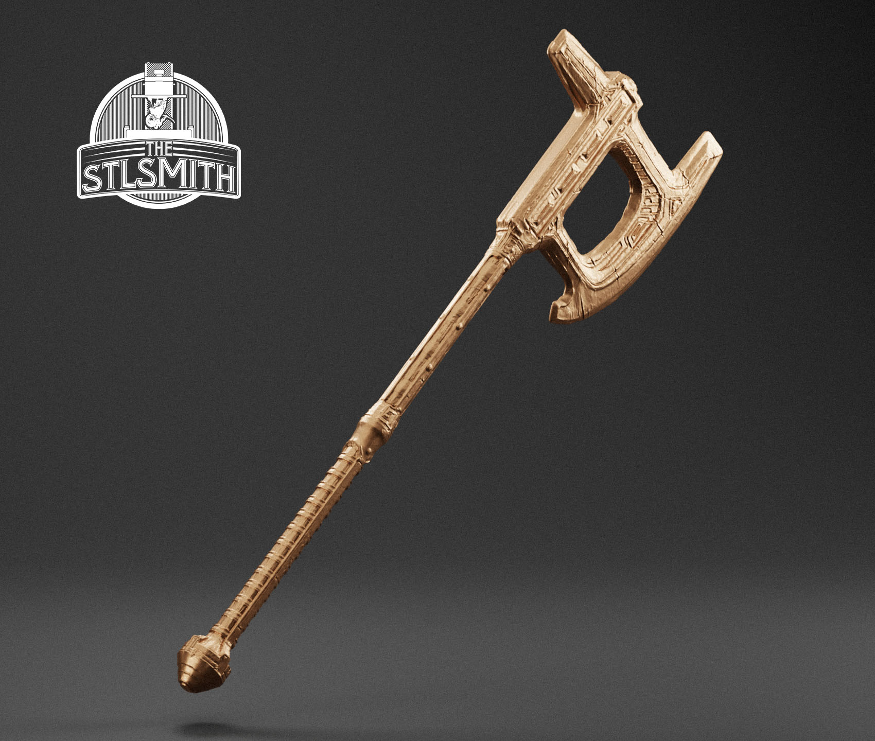 dwarven battleaxe digital model stl dwarven battleaxe digital model stl