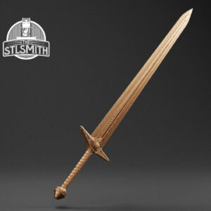 dwarven greatsword render bronze