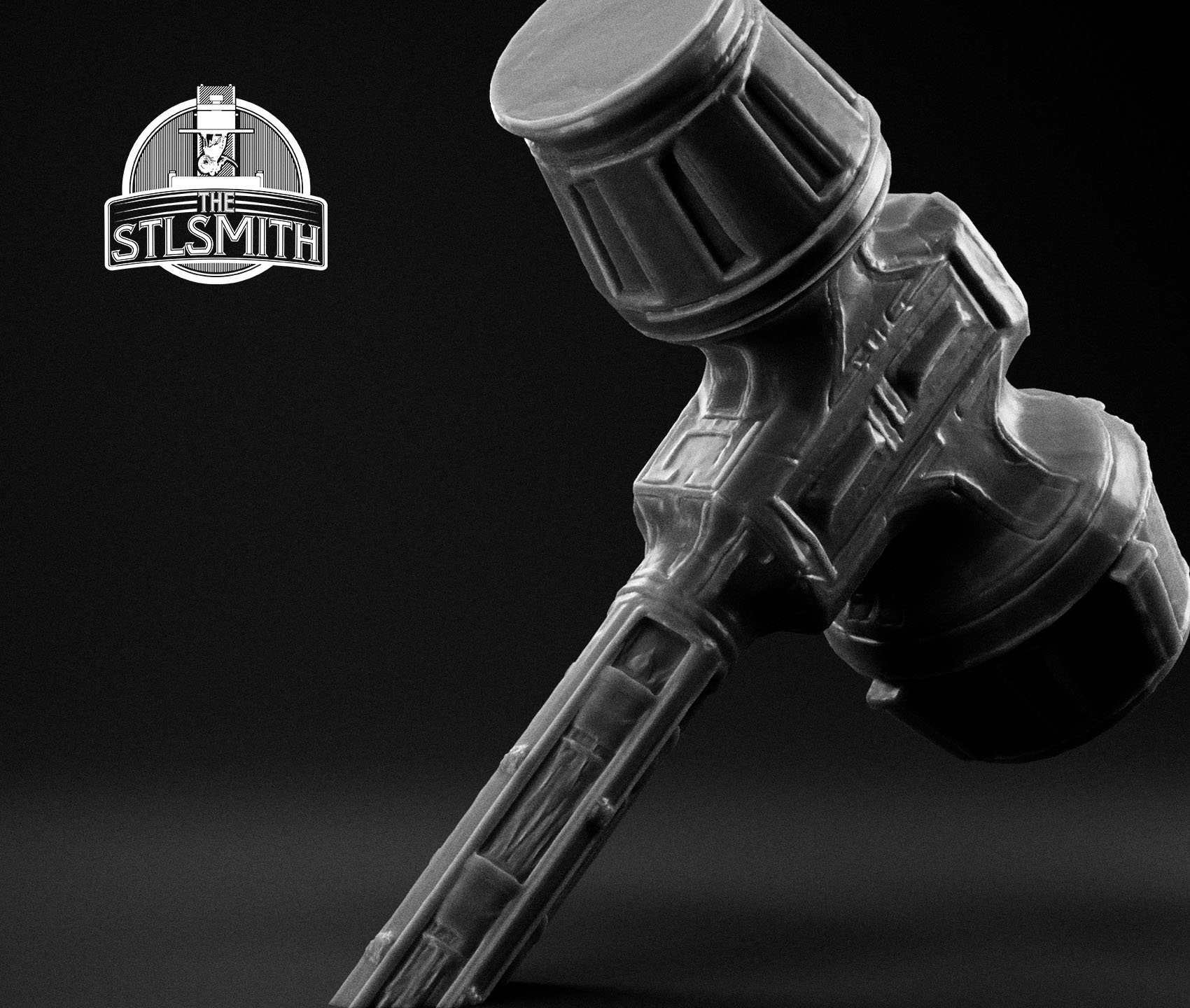 dwarven war hammer render bw 02 dwarven war hammer render bw 02