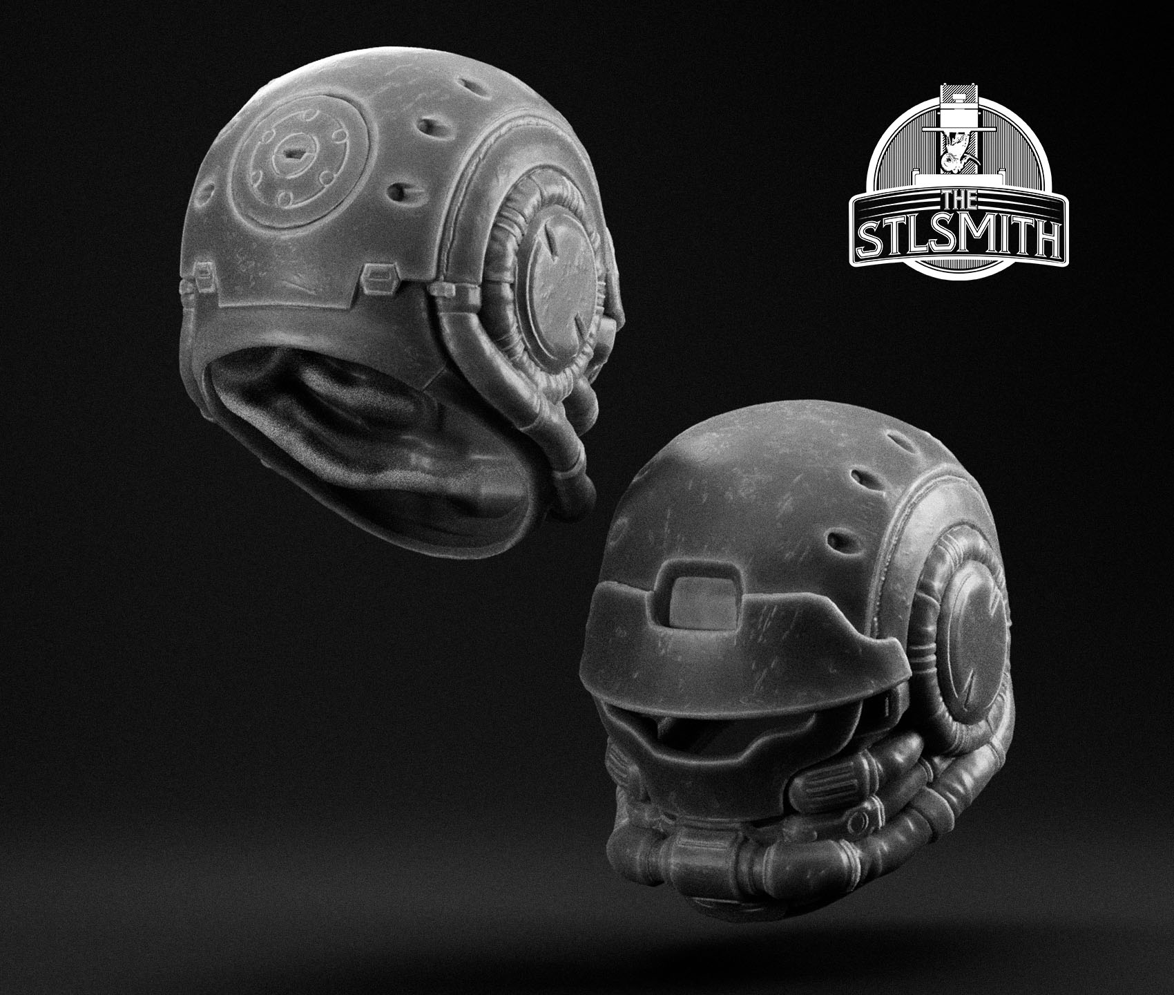 eaglestrike helmet render bw eaglestrike helmet render bw