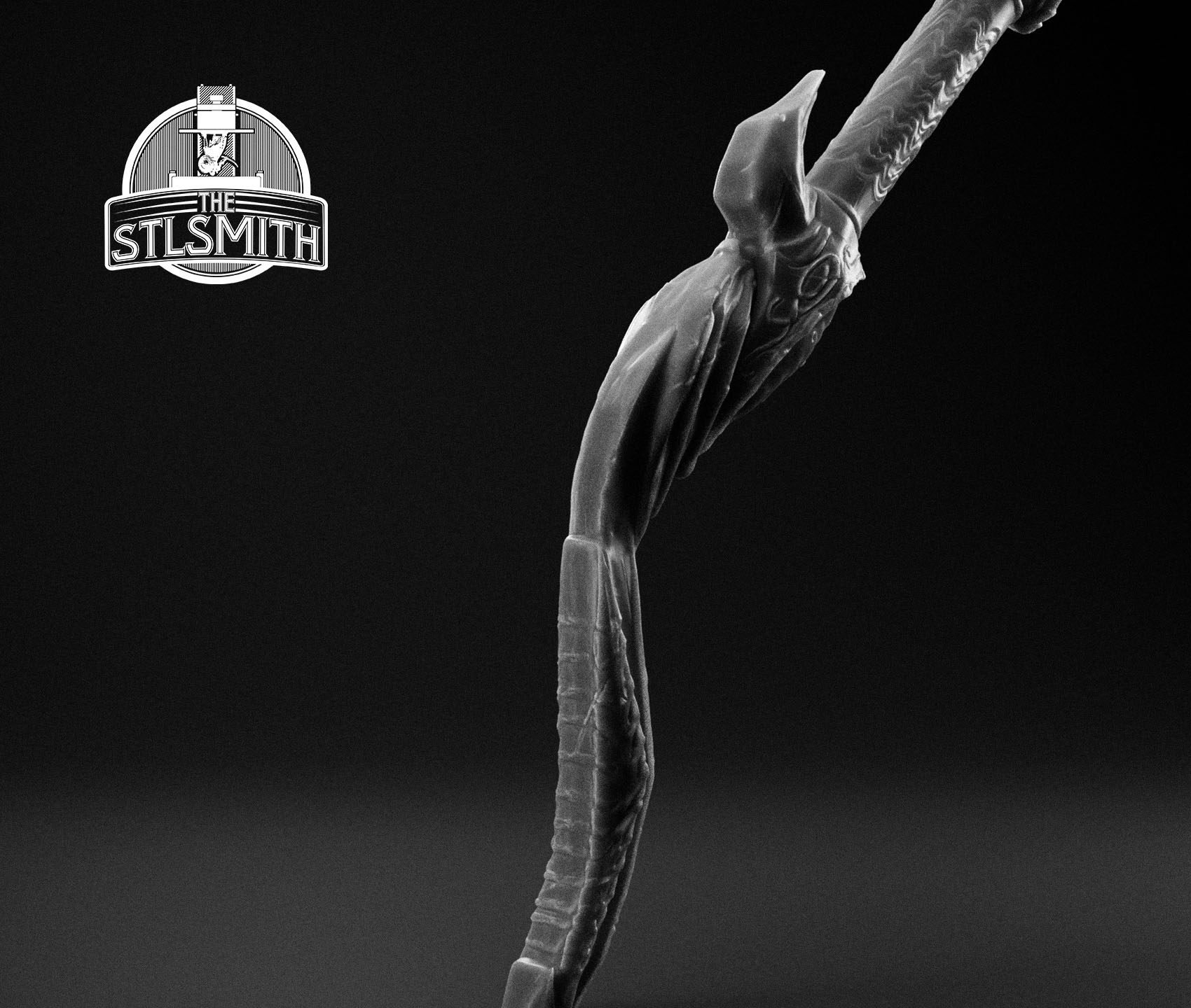 ebony bow render bw 02 ebony bow render bw 02