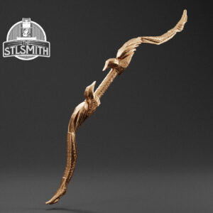 ebony bow render bronze