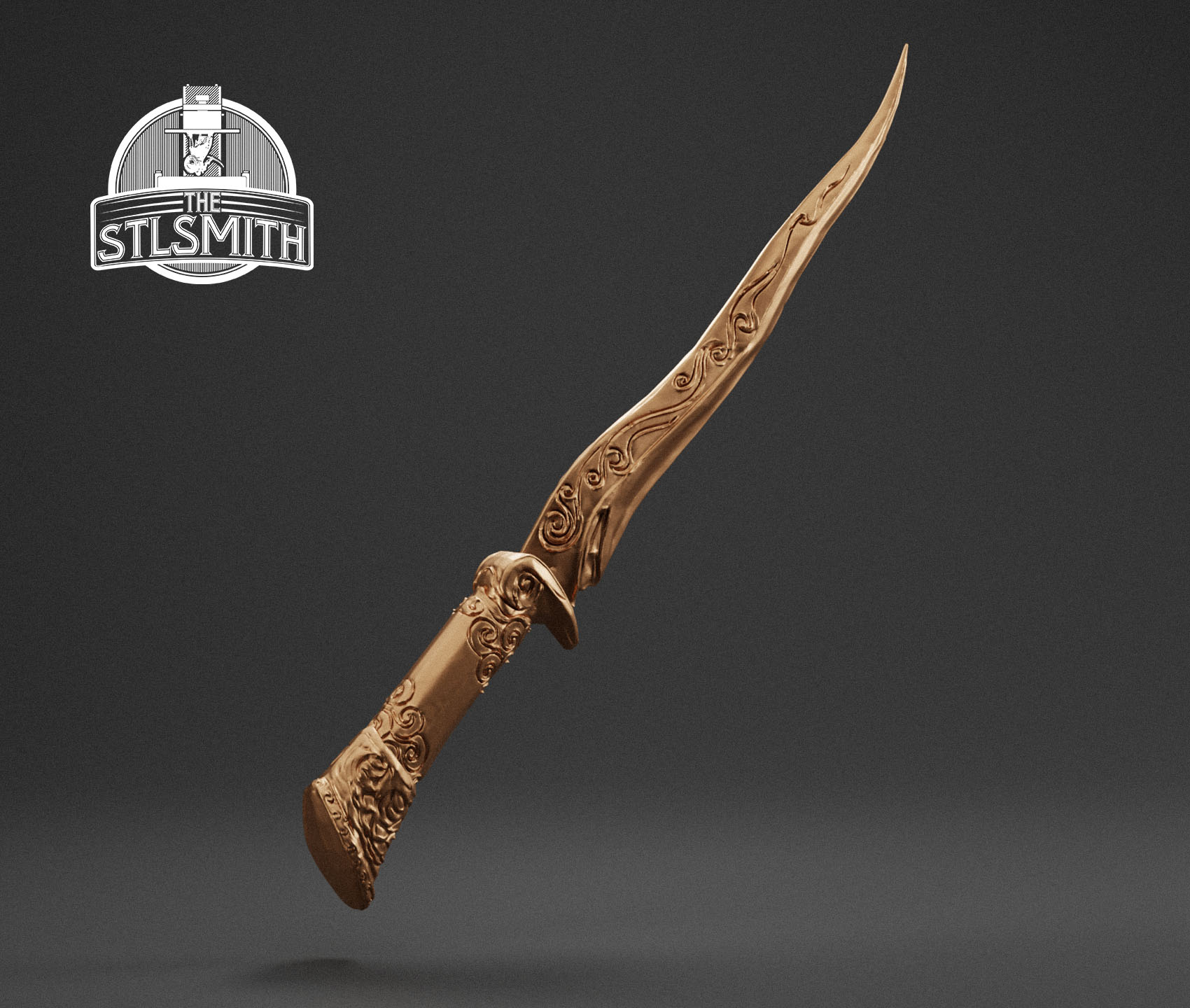 ebony dagger render bronze ebony dagger render bronze