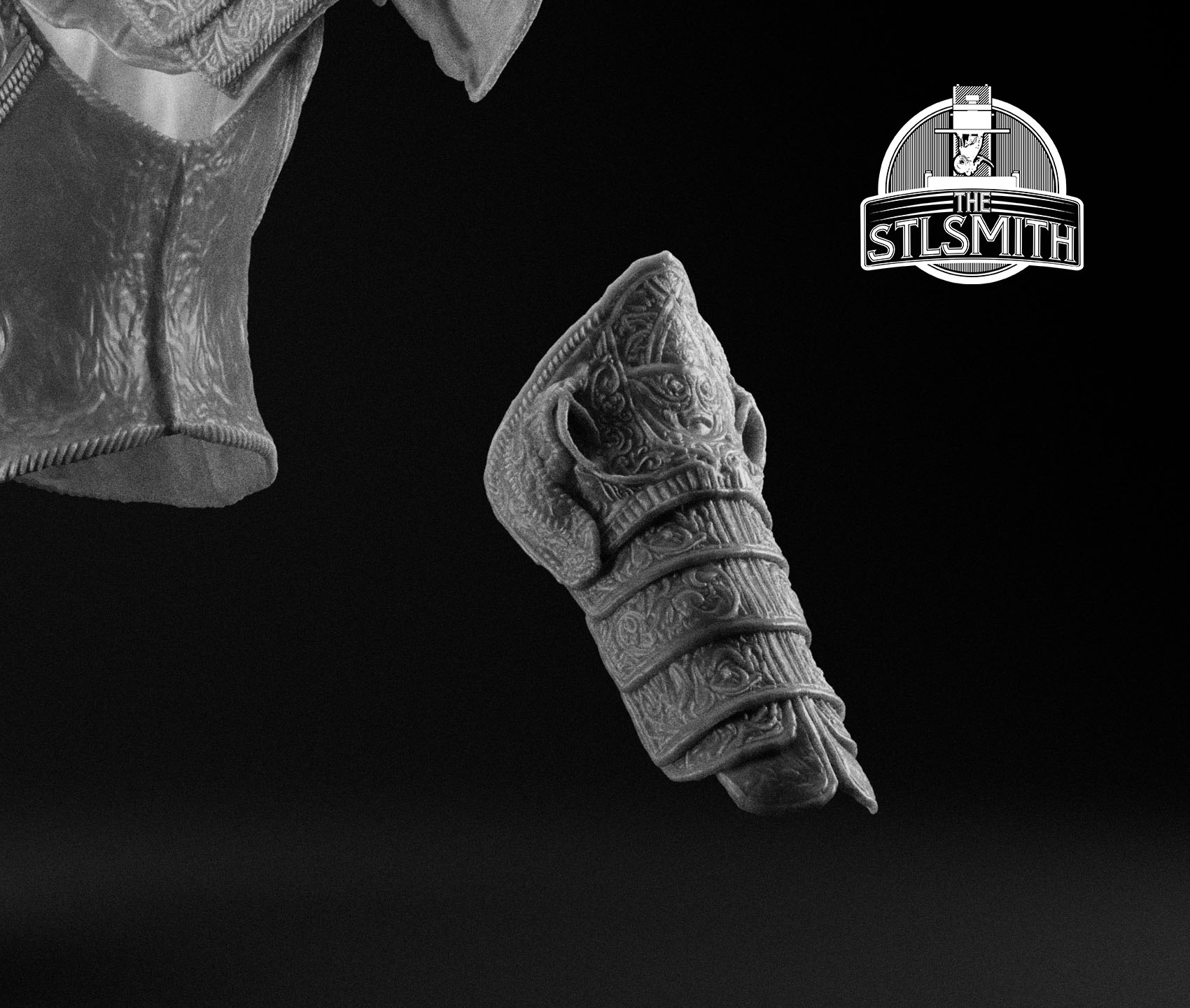 elden lord set render bw 04 elden lord set render bw 04