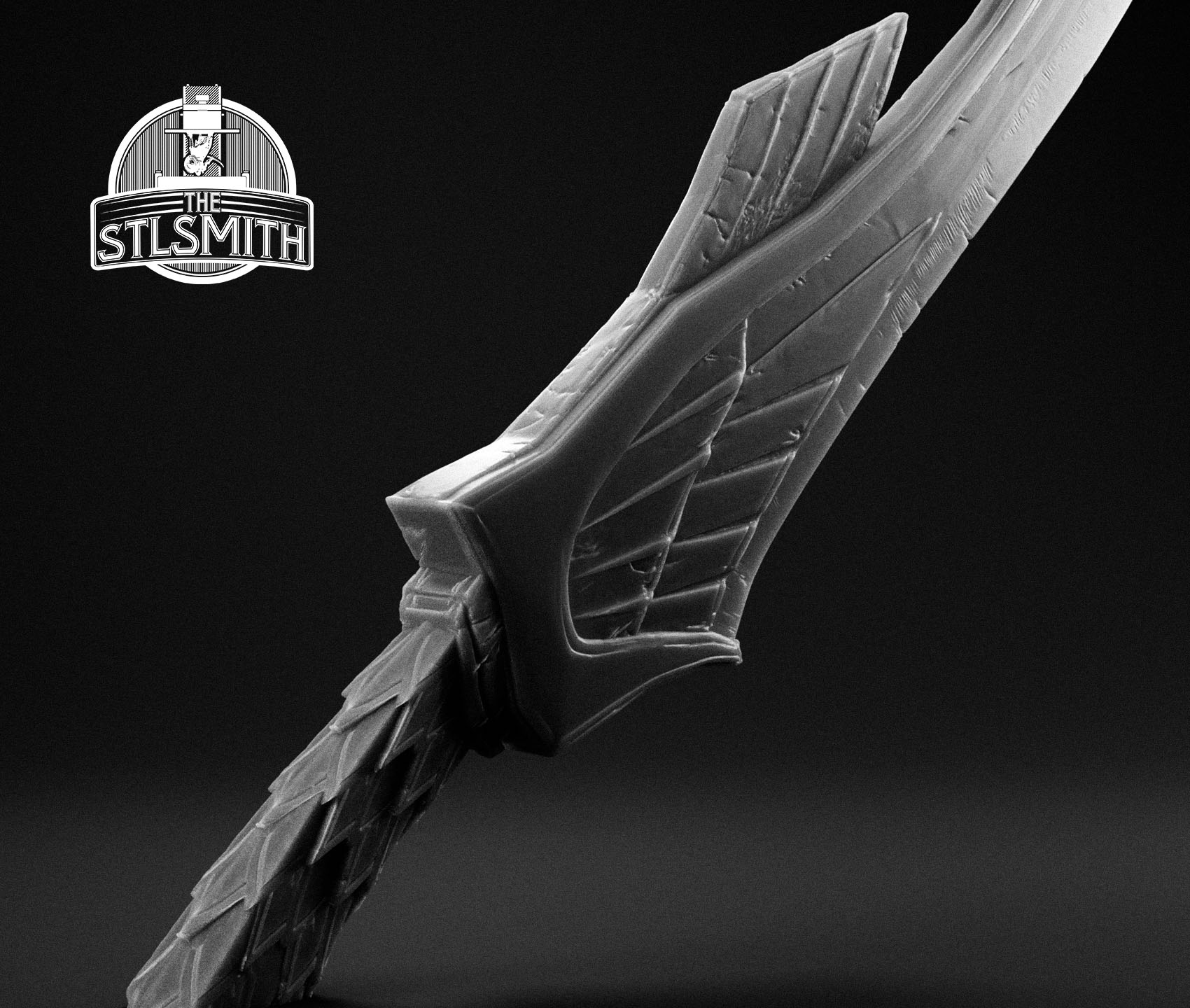 elven dagger render 02 bw elven dagger render 02 bw