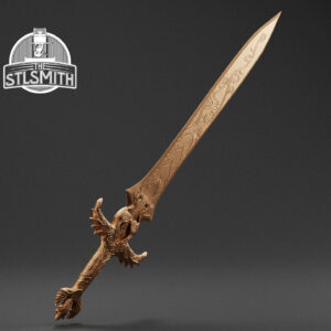 elven longsword render bronze