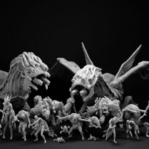enemy husk set render bw