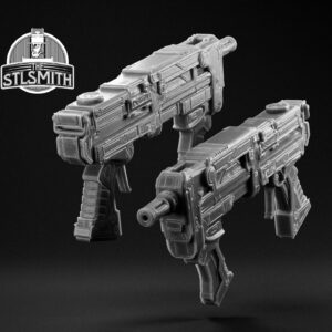 enforcer smg render bw