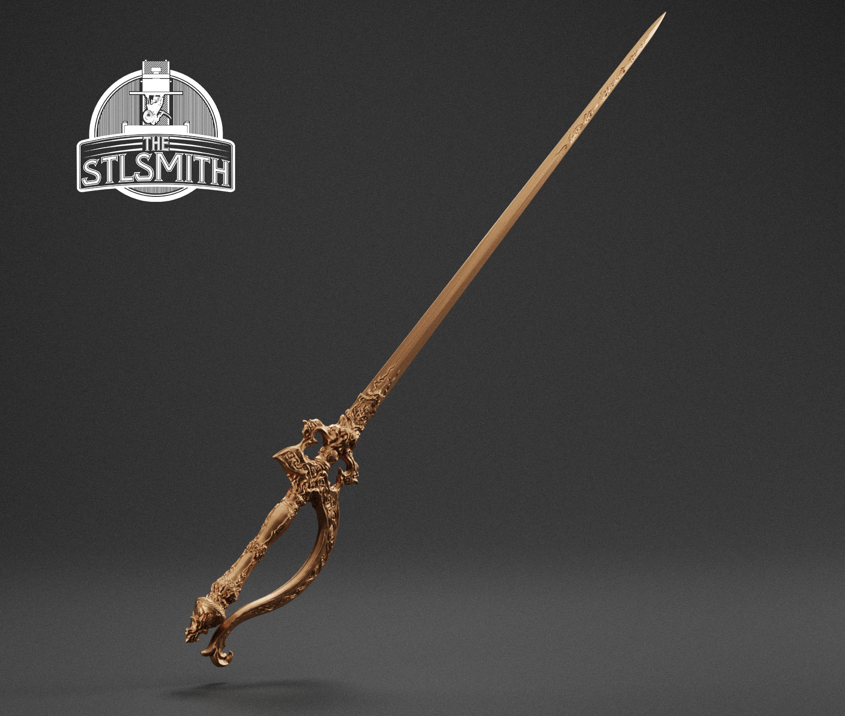 epee rapier render bronze epee rapier render bronze