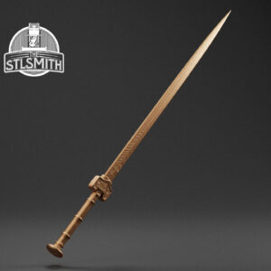 erlang shen sword render bronze
