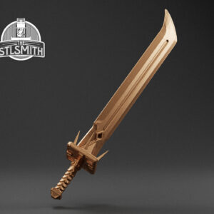 executioner's blade render bronze