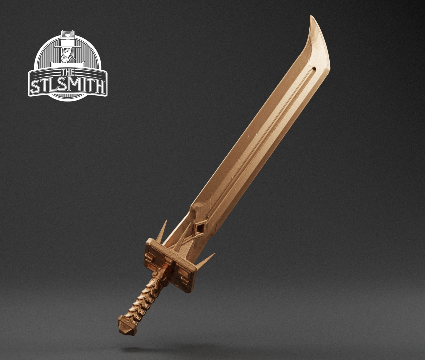 executioner's blade render bronze executioner's blade render bronze