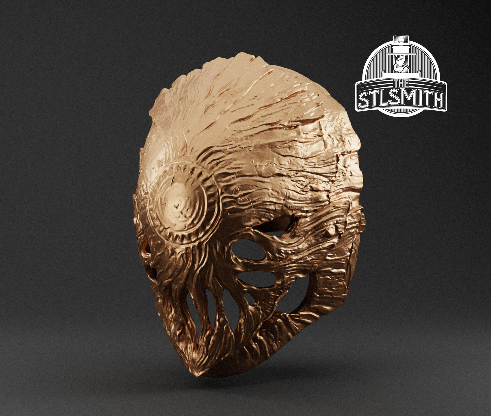 executor darkness helm render bronze executor darkness helm render bronze