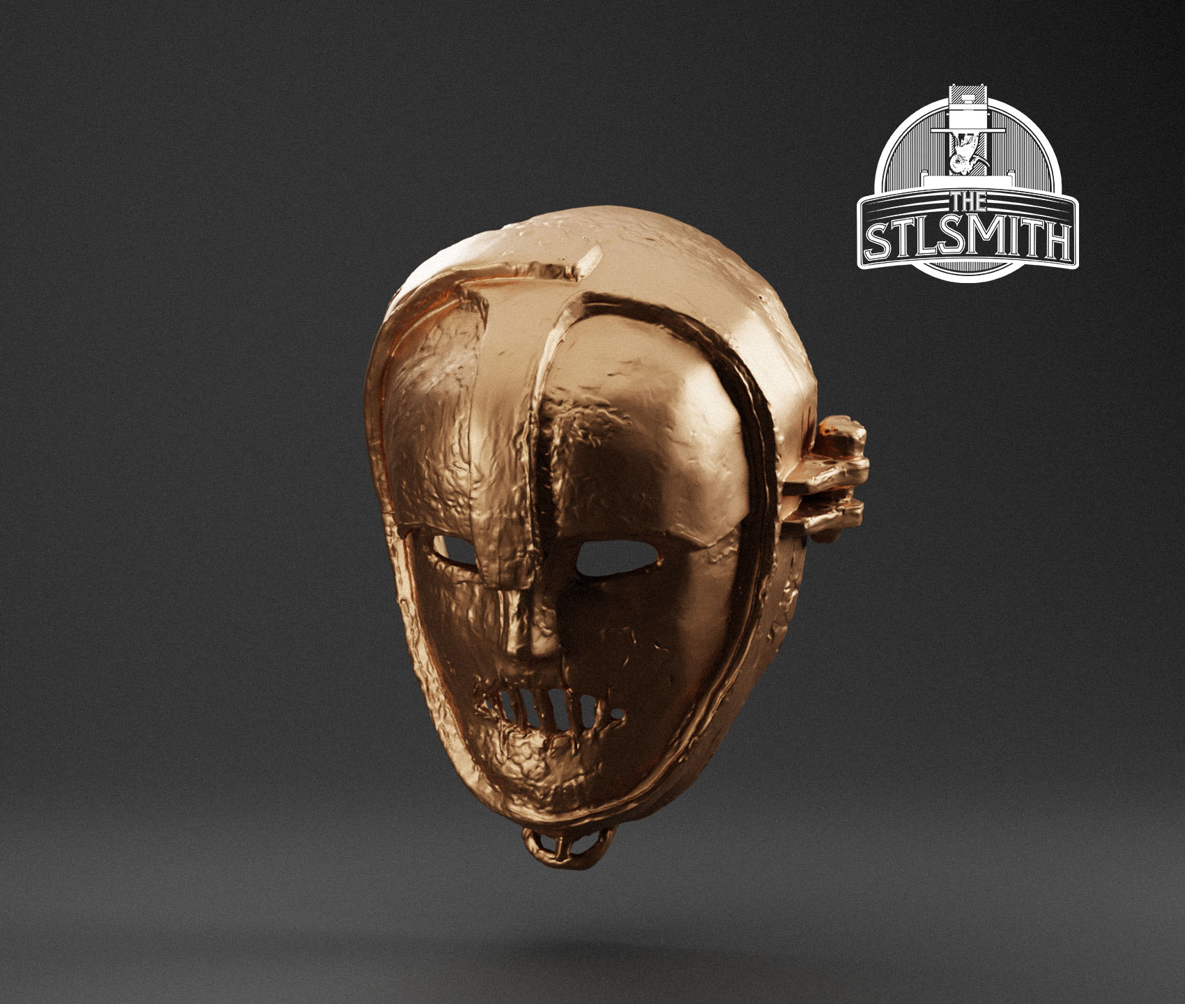 exile mask render bronze exile mask render bronze