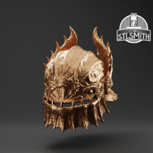 fiendish armet render bronze