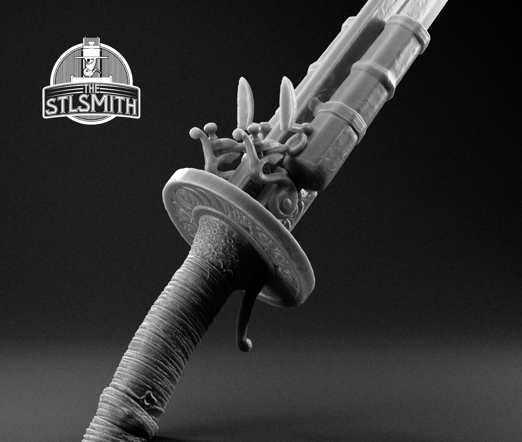 firearm blades render bw02 firearm blades render bw02