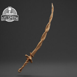 firelink katana render bronze
