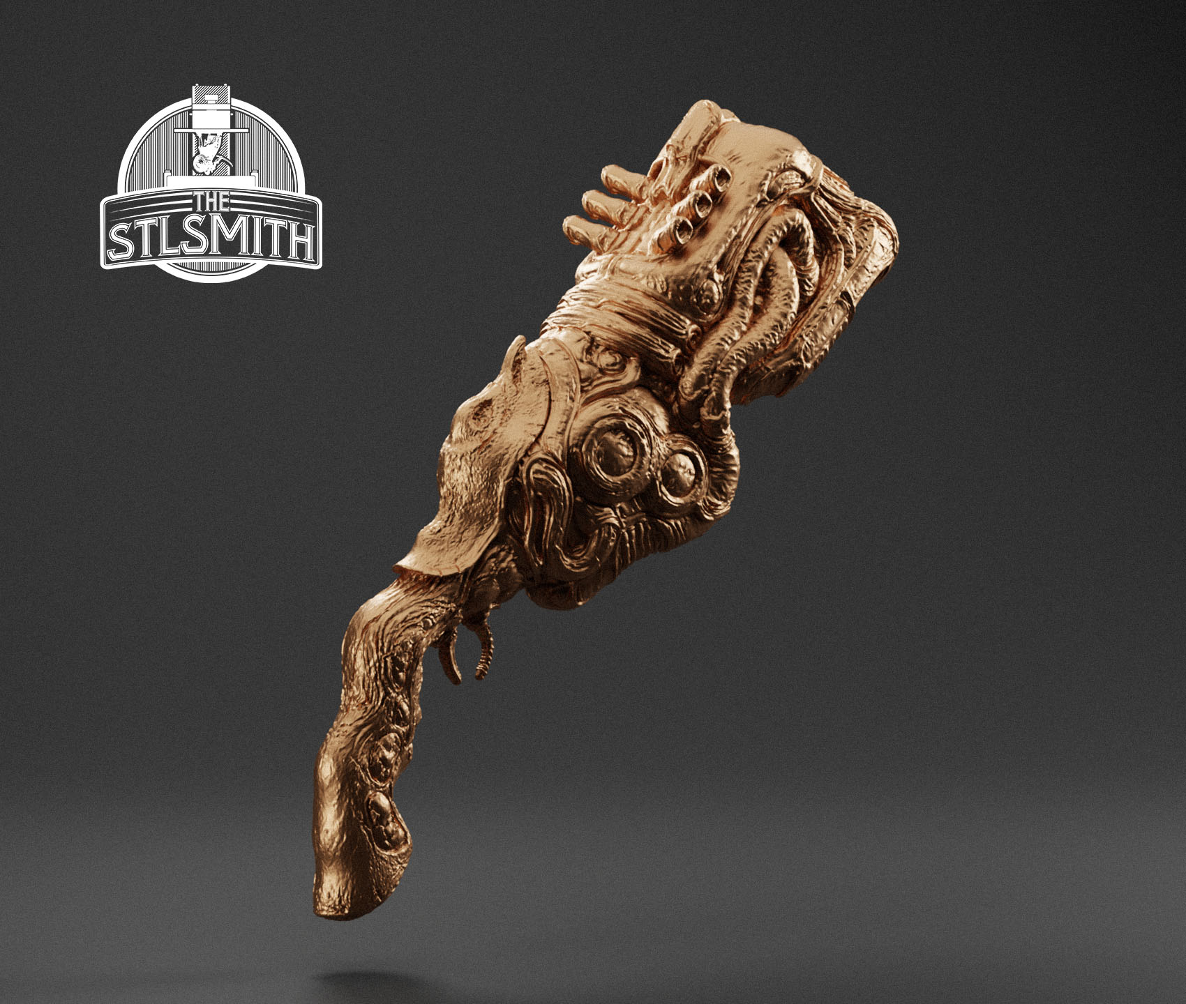 flesh launcher render bronze flesh launcher render bronze