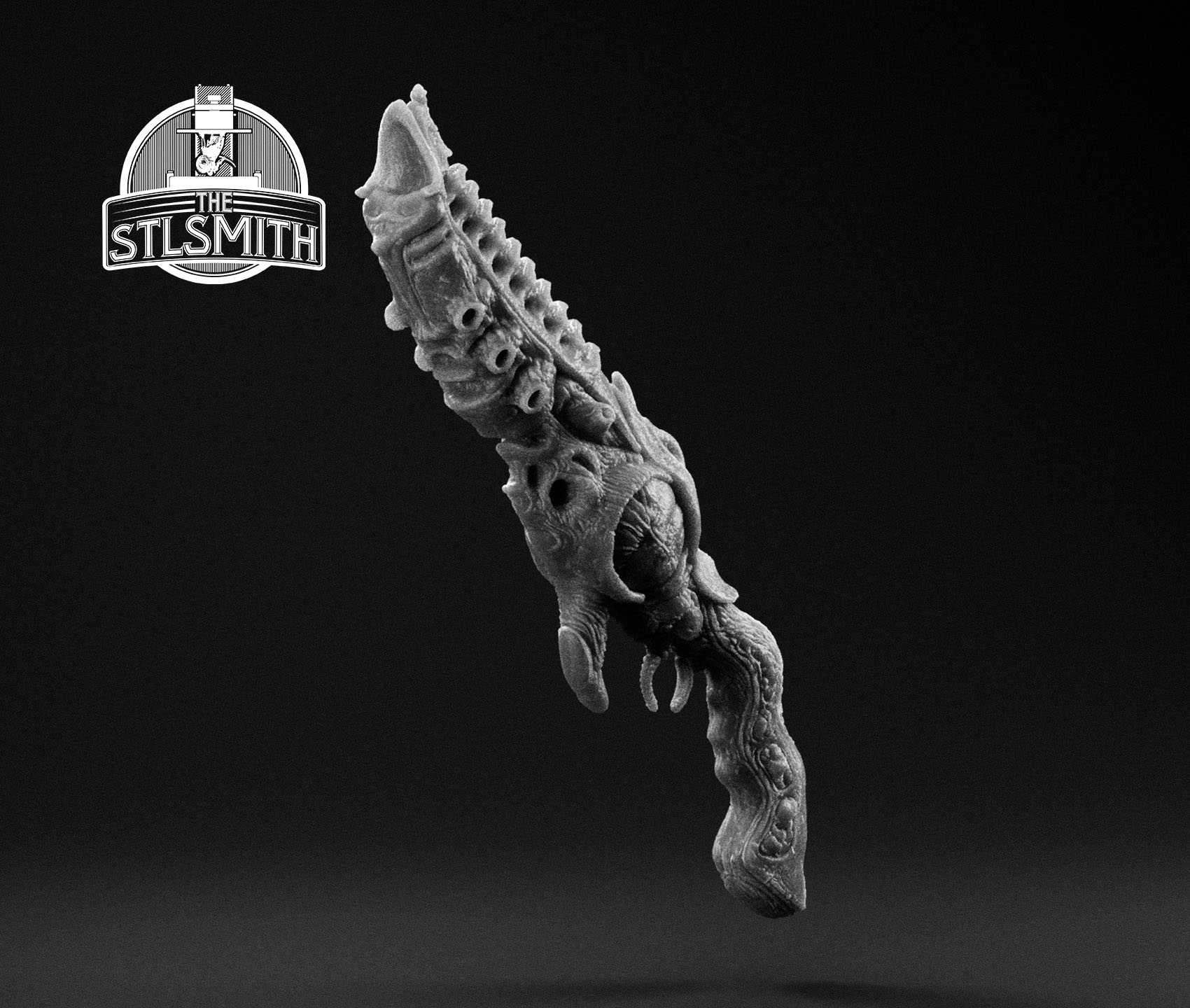 flesh pistol render 02 bw flesh pistol render 02 bw