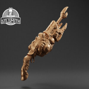 flesh prod render bronze